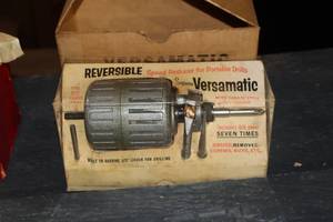lot 761 image: Versamatic Model 4100 Portable Drill Speed Reducer