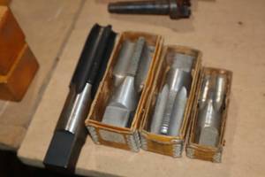 lot 782 image: Lot of (4) Craftsman Assorted Tapers - 34NP, 1NP, 1-14NP, 1-12 12MF