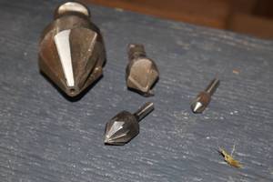lot 805 image: Lot of (4) Assorted Countsink Bits