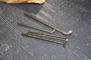 lot 809 image: Lot of (5) Assorted Lathe Chisels