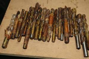 lot 816 image: Lot of (21) Assorted Drill Bits