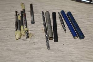 lot 825 image: Lot of (7) Assorted Two-Sided Bits