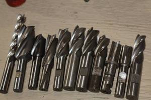 lot 830 image: Lot of (11) Assorted Machining Bits