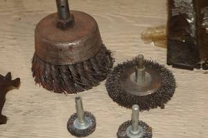 lot 848 image: Lot of (4) Wire Wheel Attachments