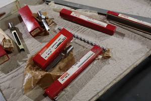lot 668B image: Mortising Chisel Bits - 12, 1-78, 14, 38