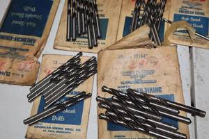 lot 862 image: Lot of (40) Assorted Drill Bits - 1564 (x7), 1164 (x10), 964 (x1), 1364 (x9), 1764 (x7), 2564 (x6)