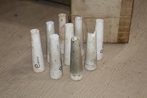 lot 932 image: Lot of (9) Assorted Sandblaster Nozzles