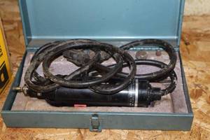 lot 937 image: Small Rotary Tool with Case and Bits
