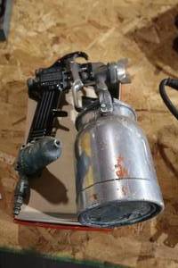 lot 938 image: Binks Model 18 Spray Gun with Accessories