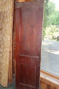 lot 977 image: Vintage Solid Wood Door