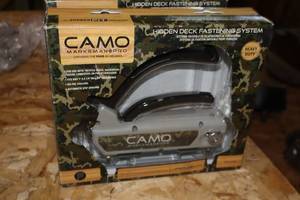 lot 1180 image: Camo Marksman Pro Hidden Deck Fastening System (New)