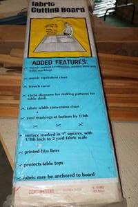 lot 1194 image: Fabric Cutting Board