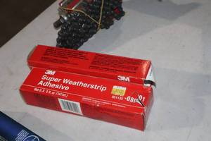 lot 1200 image: Lot of (2 Boxes) 3M Super Weatherstrip Adhesive