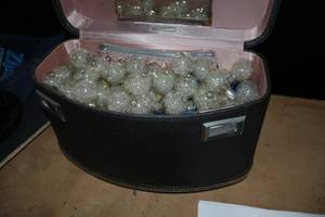 lot 1209 image: Lot of (1 Tote) Sylvania P25 Light Bulbs