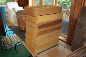 lot 1212 image: Lot of (7) Wooden Drawers