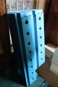 lot 1217 image: Lot of (40) l Soffett Insulation Panels