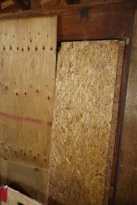 lot 1236 image: Lot of (10) Assorted Plywood Sheets