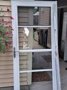 lot 1492 image: ScreenStorm Door 36x80