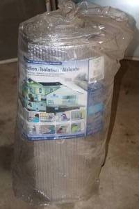 lot 1307 image: Lot of (1 Roll) l Reflective Insulation