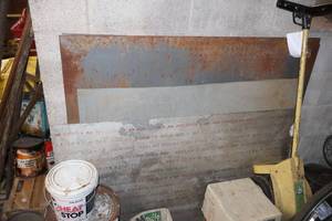 lot 1324 image: Lot of (1 Stack) Assorted Types of Sheet Metal