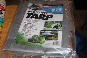lot 1388 image: Storage Shop Heavy Duty Tarp (New)
