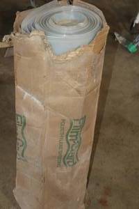 lot 1394 image: Lot of (1 Roll) Plastic Sheeting