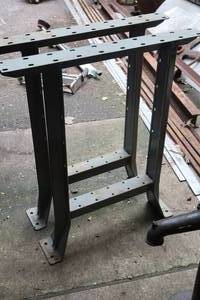 lot 1403 image: l Metal Table Bases