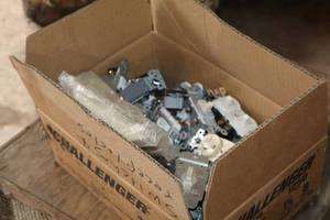 lot 1420 image: Lot of (1 Box) Assorted Electrical Switches and Outlets