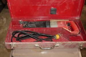 lot 1432 image: Milwaukee Sawzall Reciprocating Saw with Case