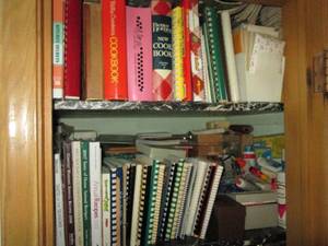 lot 190 image: Massive collection of Cookbooks, re...