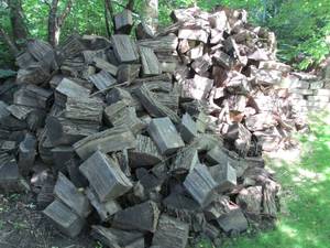 lot 88 image: Huge stack of dried out firewood (b...