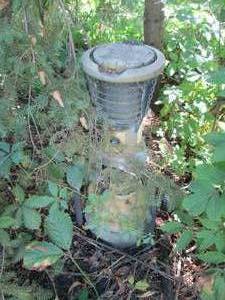 lot 77 image: Coleman Propane powered bug zapper...