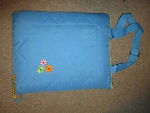 lot 445 image: Blanket that folds and zips up into...