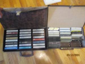 lot 259 image: 2 cases of cassette tapes...