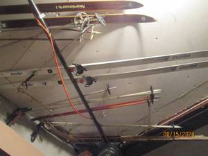 lot 508 image: Alpine and Normark skiis, poles and...