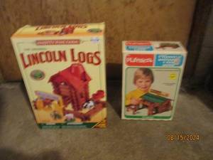 lot 511 image: 2 vintage sets of Lincoln Logs...
