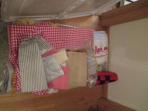 lot 26 image: Yards of craft fabric...