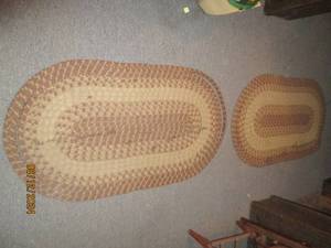 lot 367 image: Pair of 2648 woven rugs...