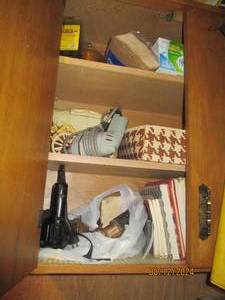 lot 374 image: Contents of storage room cupboard