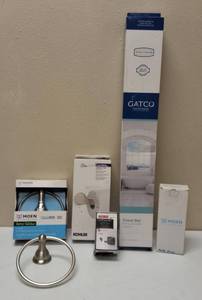 Moen  Kohler  Delta  Gatco  Cursiva  Bathroom Fixtures