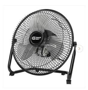 Commercial Electric  Metal Desk  Floor Fan, 9 inch, 3 Speeds - New