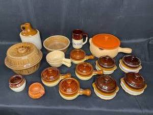 Assorted Ceramic and Stoneware Kitchenware Lot