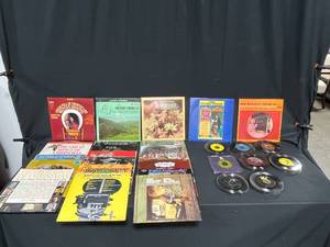 Collection of Assorted Vintage Vinyl Records