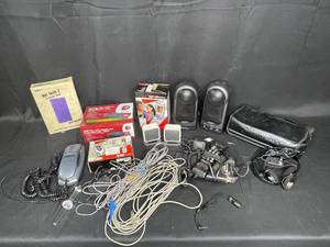 Assorted Electronics Lot Phones, Headphones, Speakers, and More