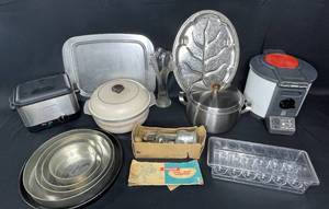 Assorted Kitchenware and Small Appliances - Lot