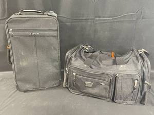 Samsonite Suitcase and Western Pack Duffle Bag