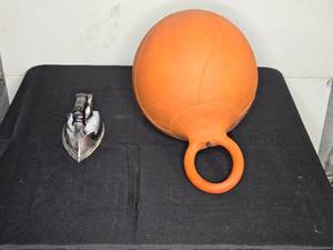 Vintage Hoppity Hop Ball and Iron