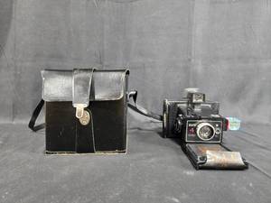 Vintage Polaroid Square Shooter 4 Land Camera with Case and Accessories