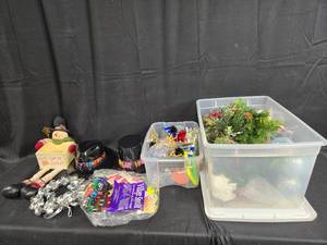 Assorted Holiday and NYE Party Decorations Lot