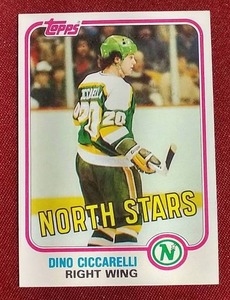 lot 4 image: 1981-82 Topps Dino Ciccarelli Rookie Card